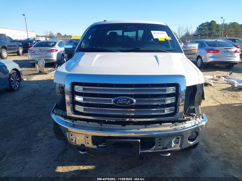 2013 Ford F-150 Lariat VIN: 1FTFW1EF8DFB73313 Lot: 43783202