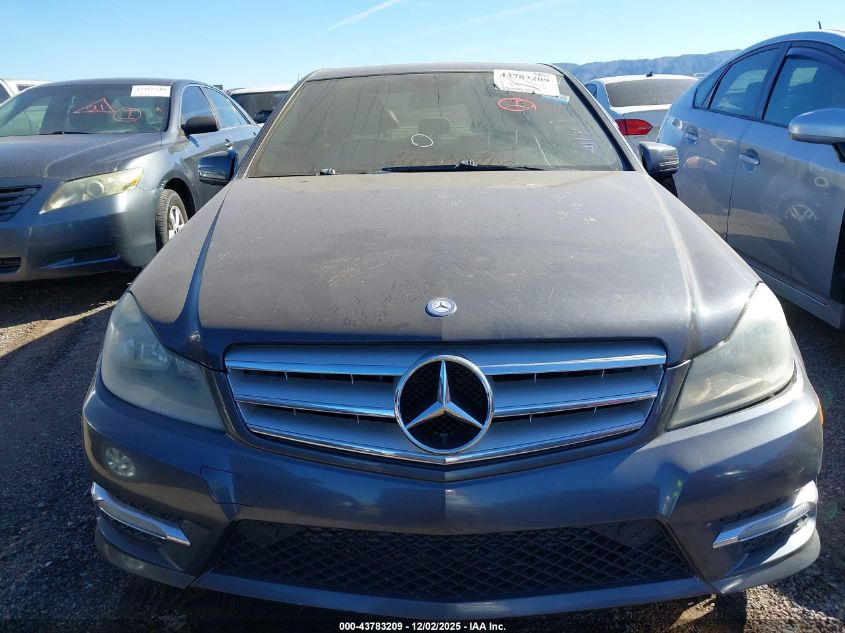 2013 Mercedes-Benz C 250 Sport VIN: WDDGF4HB4DR263626 Lot: 43783209