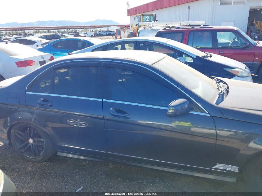 2013 Mercedes-Benz C 250 Sport VIN: WDDGF4HB4DR263626 Lot: 43783209