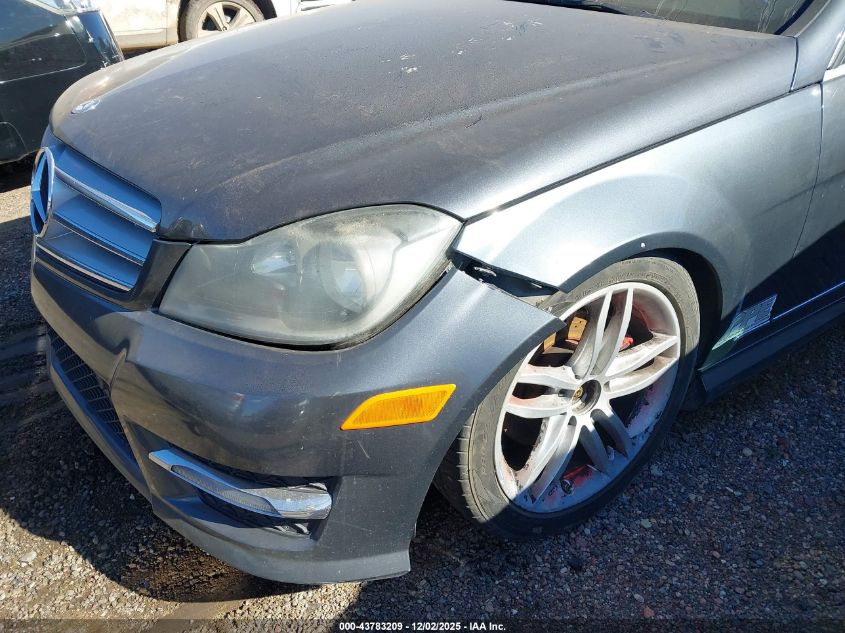 2013 Mercedes-Benz C 250 Sport VIN: WDDGF4HB4DR263626 Lot: 43783209