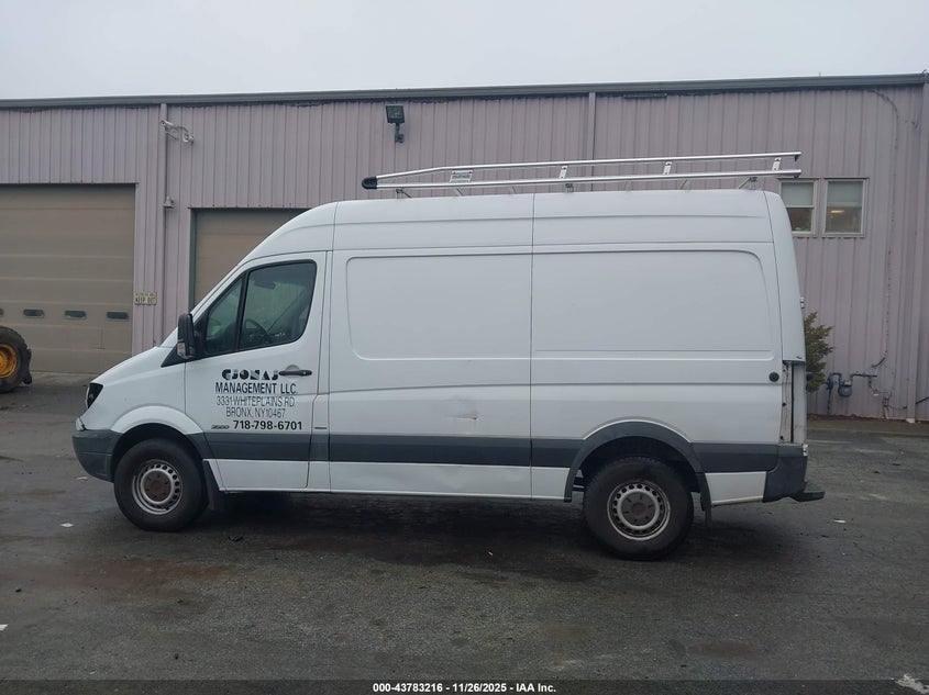 2013 Mercedes-Benz Sprinter 2500 Normal Roof VIN: WD3PE7CCXD5796080 Lot: 43783216