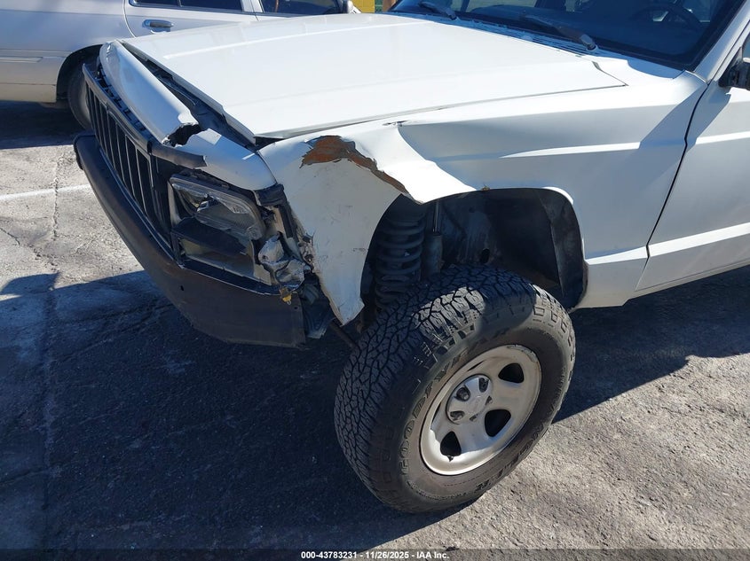 1996 Jeep Cherokee Sport/Classic VIN: 1J4FT68S5TL219320 Lot: 43783231