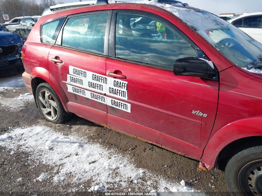 2004 Pontiac Vibe VIN: 5Y2SL62814Z407140 Lot: 43783244