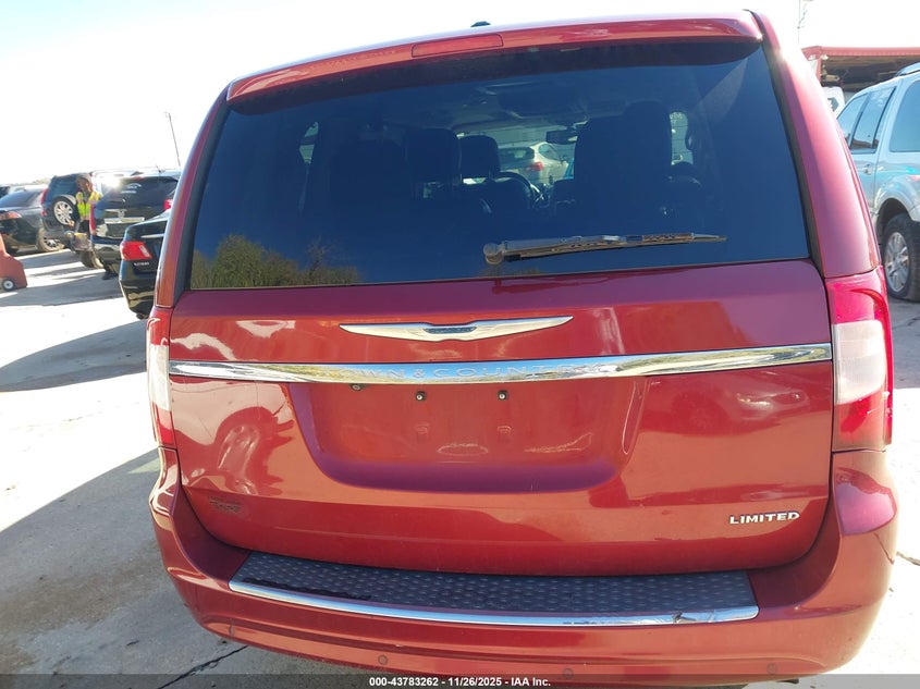 2015 Chrysler Town & Country Limited Platinum VIN: 2C4RC1GGXFR529266 Lot: 43783262