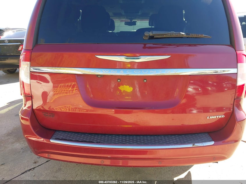 2015 Chrysler Town & Country Limited Platinum VIN: 2C4RC1GGXFR529266 Lot: 43783262