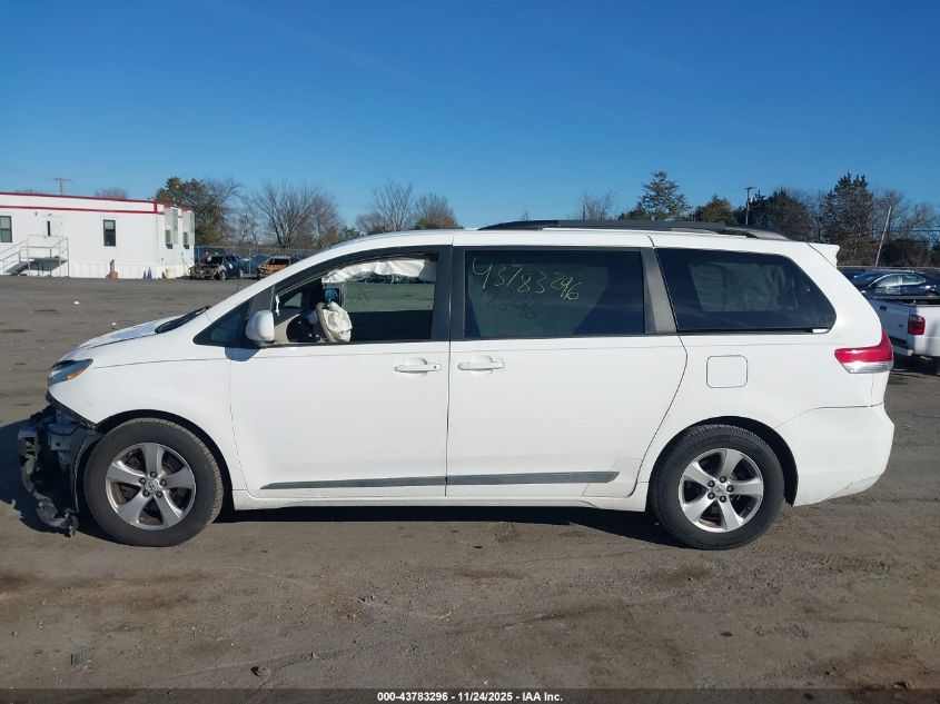 2011 Toyota Sienna Le V6 VIN: 5TDKK3DC0BS089707 Lot: 43783296