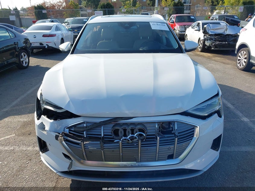 2019 Audi E-Tron Premium Plus VIN: WA1VABGE3KB018994 Lot: 43783316