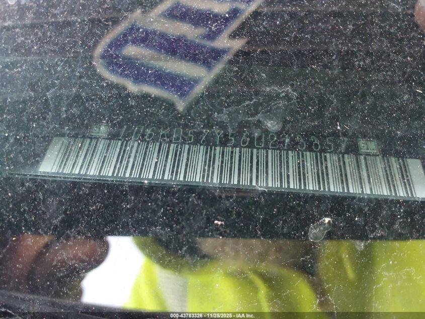 2006 Cadillac Dts Standard VIN: 1G6KD57Y56U213357 Lot: 43783326