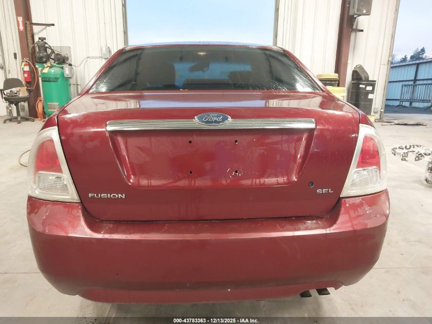 2006 Ford Fusion Sel VIN: 3FAFP08ZX6R166839 Lot: 43783363