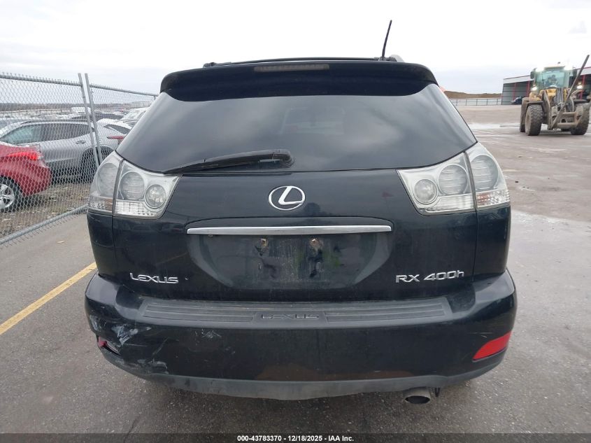 2006 Lexus Rx 400H VIN: JTJHW31U360018941 Lot: 43783370