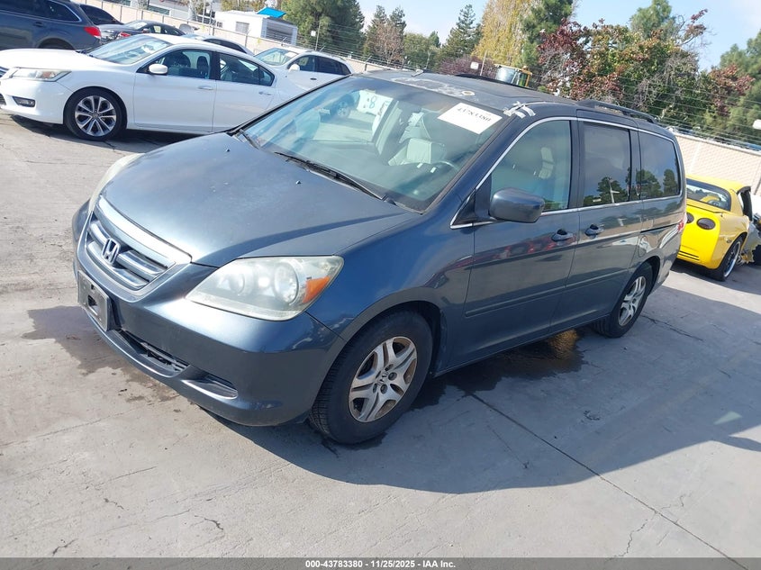 5FNRL386X5B412931 2005 HONDA ODYSSEY photo no. 2