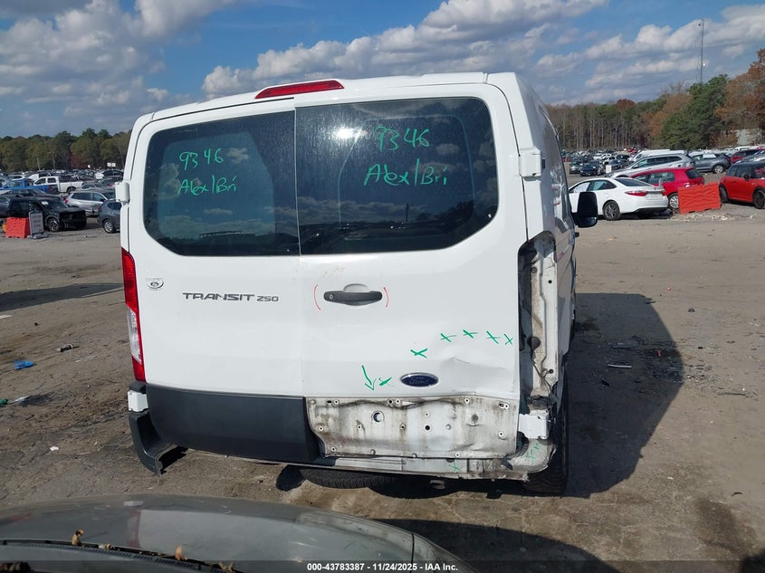 2019 Ford Transit-250 VIN: 1FTYR1ZM7KKA25747 Lot: 43783387