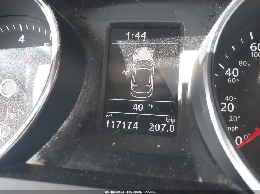 2017 Volkswagen Jetta 1.4T Se VIN: 3VWB67AJ9HM332905 Lot: 43783404