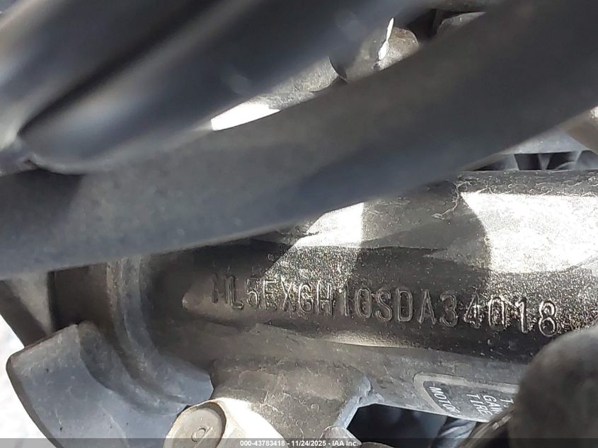 2025 Kawasaki Ex500 H VIN: ML5EXGH10SDA34018 Lot: 43783418