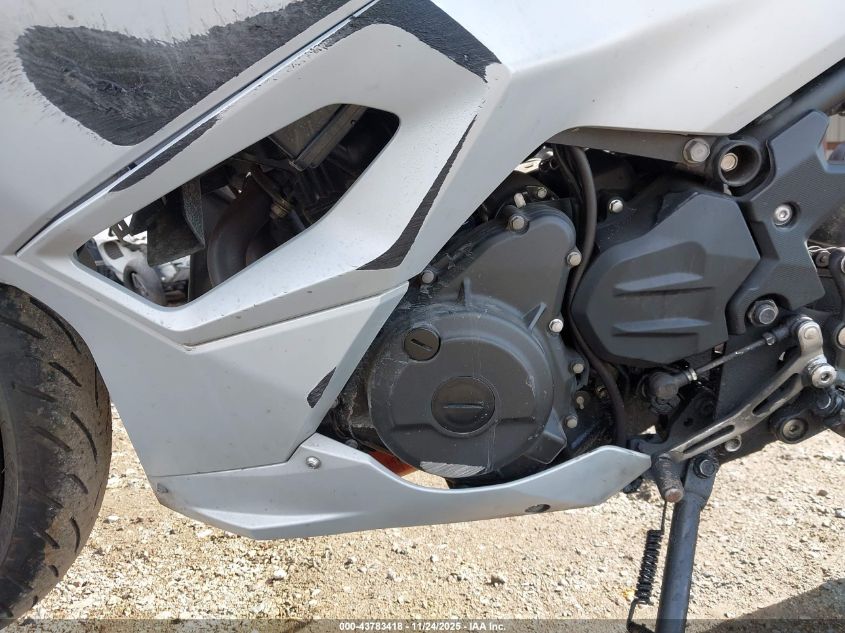 2025 Kawasaki Ex500 H VIN: ML5EXGH10SDA34018 Lot: 43783418