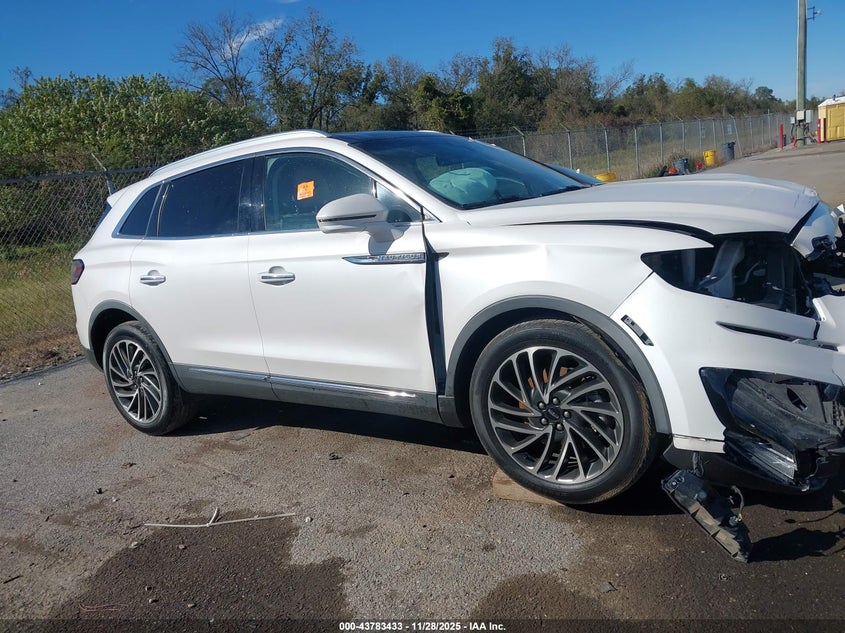 2019 Lincoln Nautilus Reserve VIN: 2LMPJ6L94KBL56199 Lot: 43783433