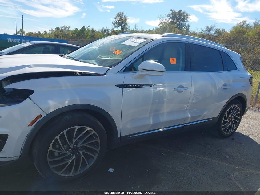 2019 Lincoln Nautilus Reserve VIN: 2LMPJ6L94KBL56199 Lot: 43783433
