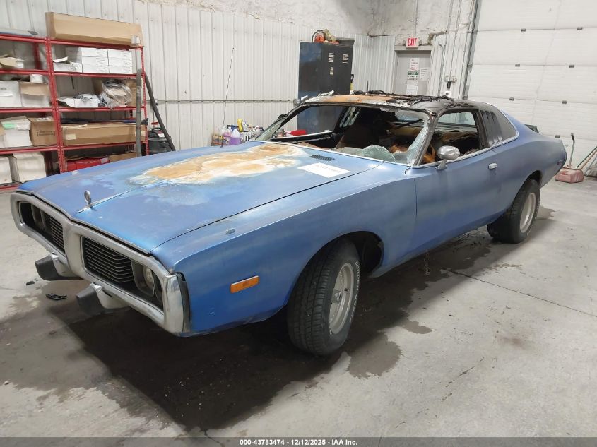 1973 Dodge Charger VIN: IP29P3A207449 Lot: 43783474