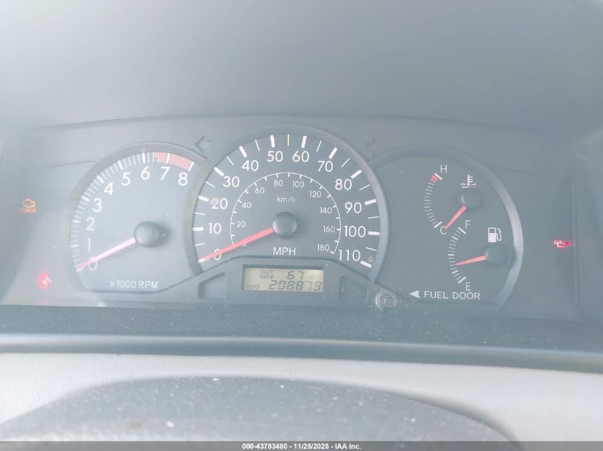 2006 Toyota Corolla Ce VIN: JTDBR32E260094786 Lot: 43783480