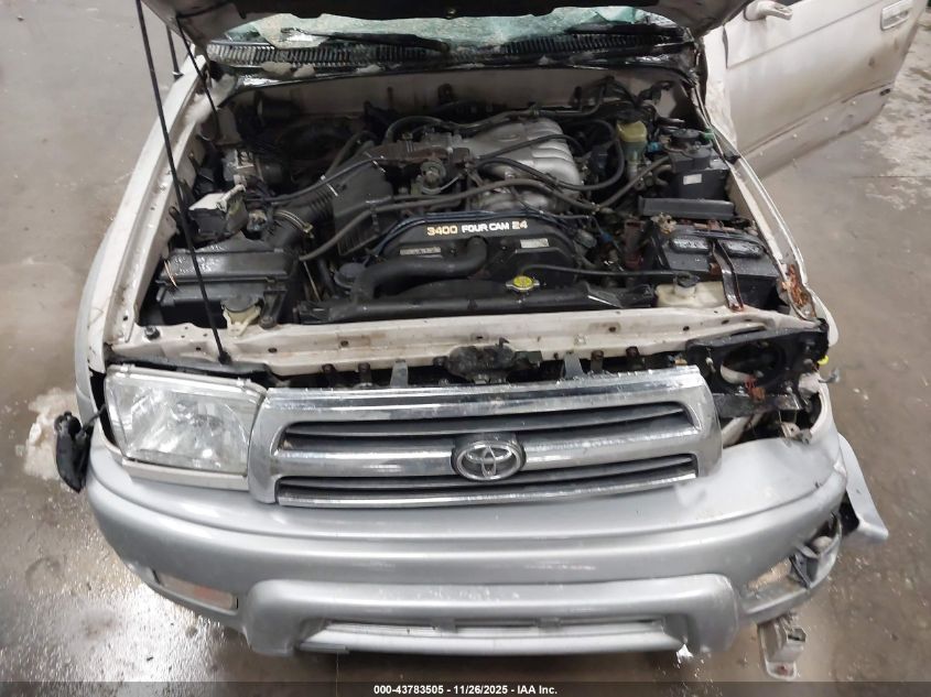 1999 Toyota 4Runner Limited V6 VIN: JT3HN87R3X0258888 Lot: 43783505