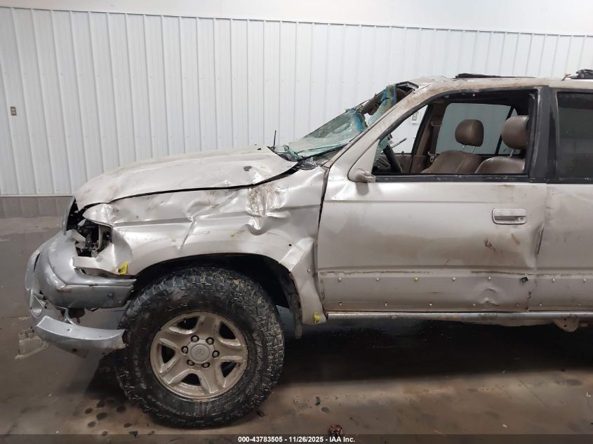 1999 Toyota 4Runner Limited V6 VIN: JT3HN87R3X0258888 Lot: 43783505