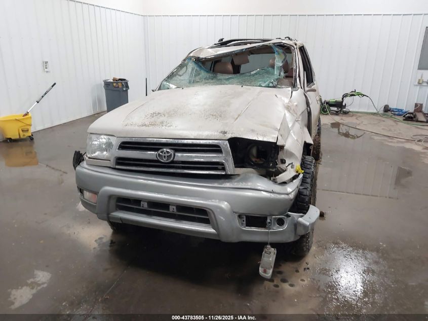 1999 Toyota 4Runner Limited V6 VIN: JT3HN87R3X0258888 Lot: 43783505