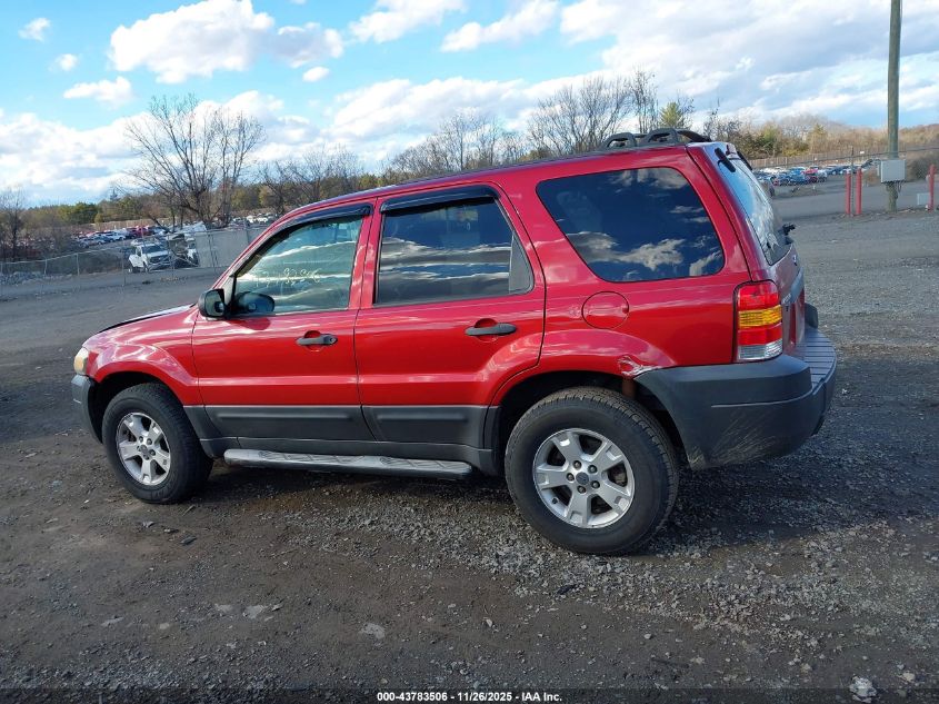 2006 Ford Escape VIN: 1FMYU93146KA72425 Lot: 43783506