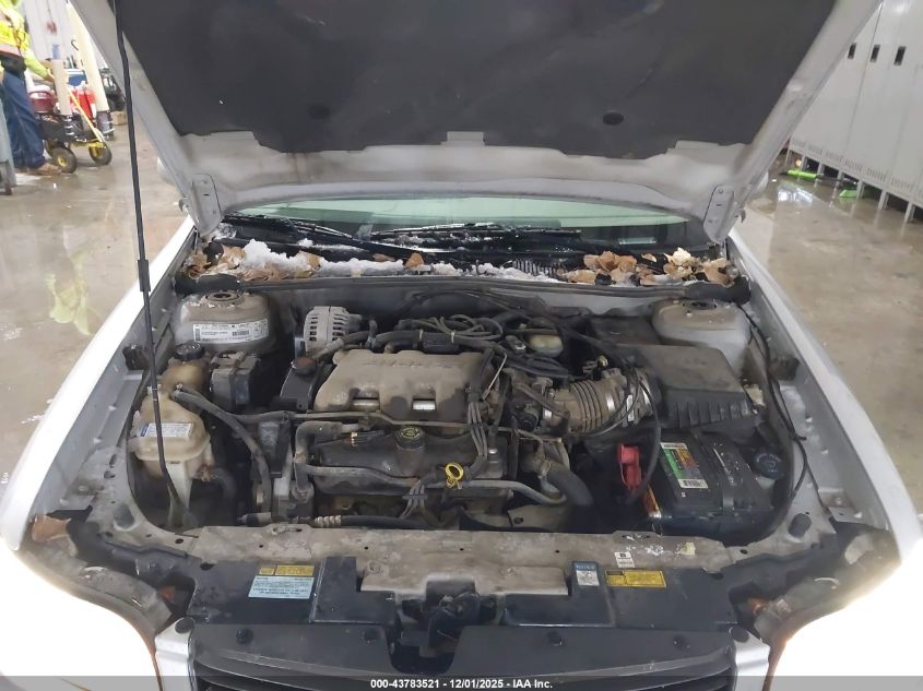 2001 Chevrolet Malibu Ls VIN: 1G1NE52J416124306 Lot: 43783521