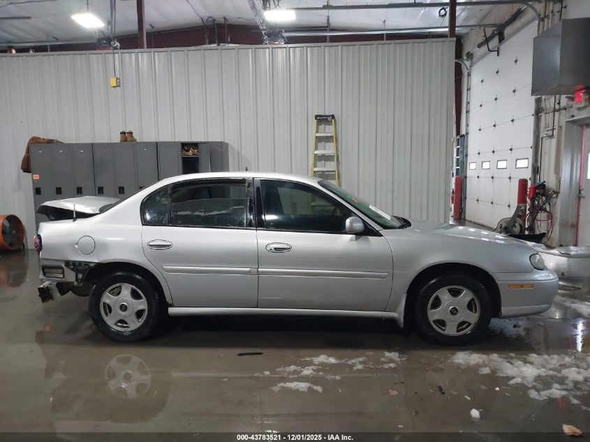 2001 Chevrolet Malibu Ls VIN: 1G1NE52J416124306 Lot: 43783521