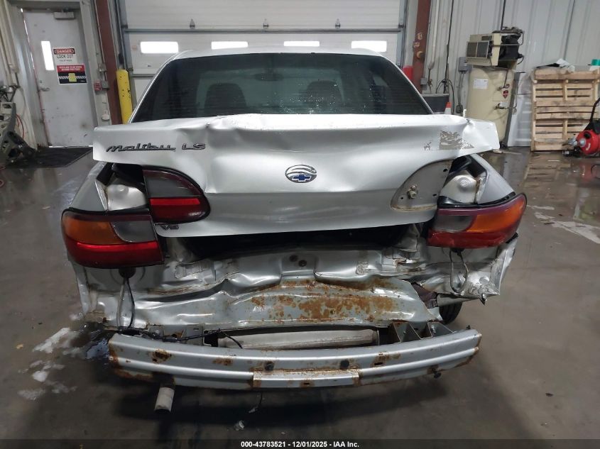 2001 Chevrolet Malibu Ls VIN: 1G1NE52J416124306 Lot: 43783521