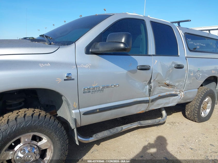 2006 Dodge Ram 2500 Slt/Trx4 Off Road/Sport/Power Wagon VIN: 1D7KS28C26J149127 Lot: 43783546