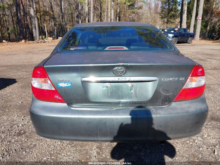 2003 Toyota Camry Xle VIN: 4T1BE30K83U775166 Lot: 43783595