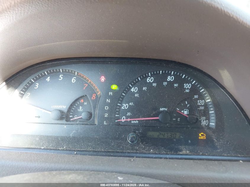 2003 Toyota Camry Xle VIN: 4T1BE30K83U775166 Lot: 43783595