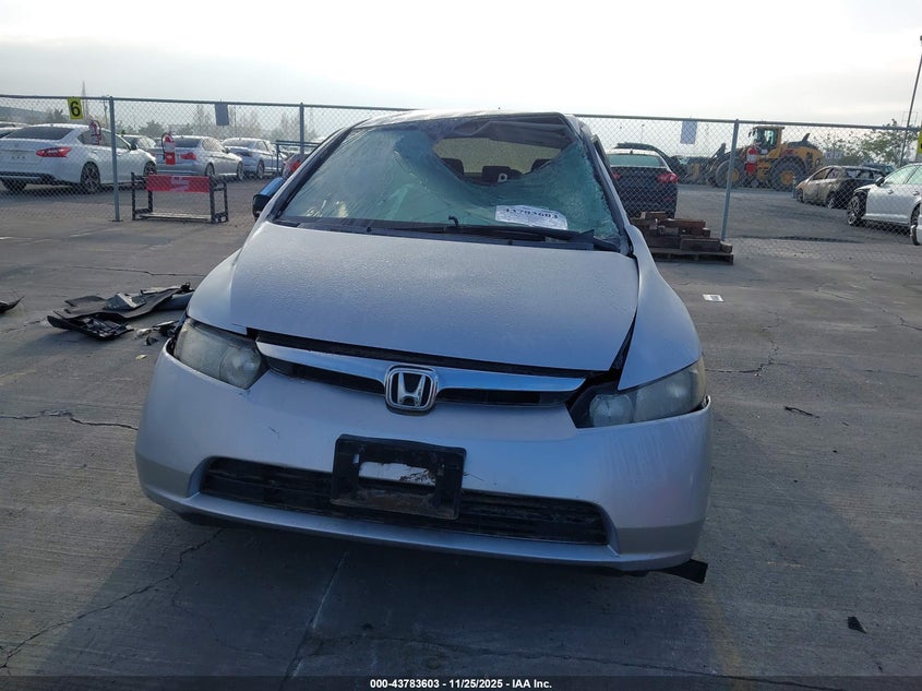 2007 Honda Civic Hybrid VIN: JHMFA36247S020329 Lot: 43783603