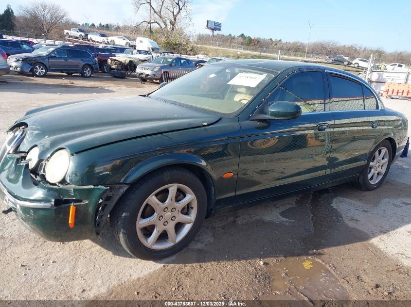 2005 Jaguar S-Type 4.2L V8 VIN: SAJWA01U75HN13555 Lot: 43783607