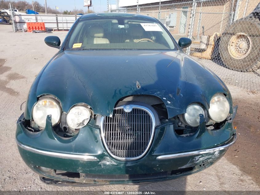 2005 Jaguar S-Type 4.2L V8 VIN: SAJWA01U75HN13555 Lot: 43783607