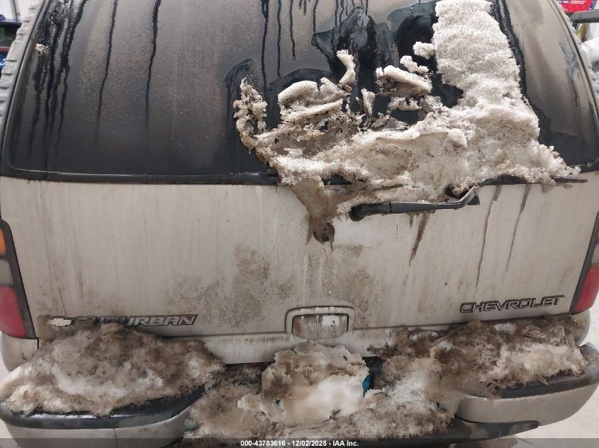 2005 Chevrolet Suburban 1500 Lt VIN: 3GNFK16Z35G150422 Lot: 43783616