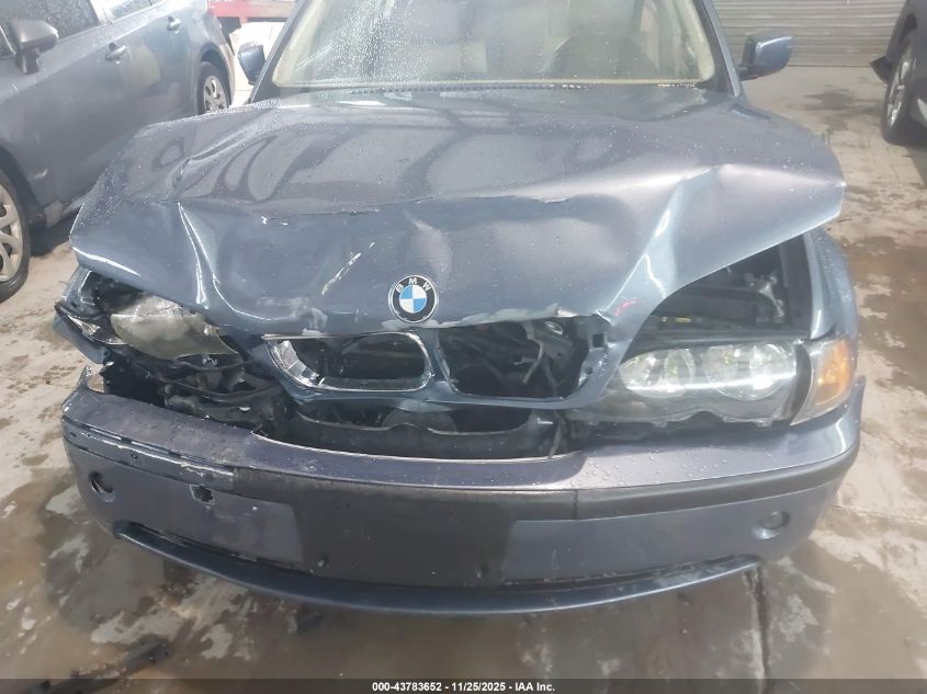 2003 BMW 325I VIN: WBAEV334X3KR25382 Lot: 43783652