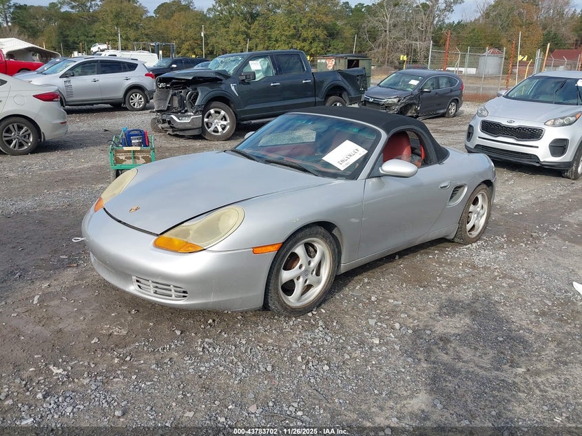 1997 Porsche Boxster VIN: WP0CA2988VS622999 Lot: 43783702