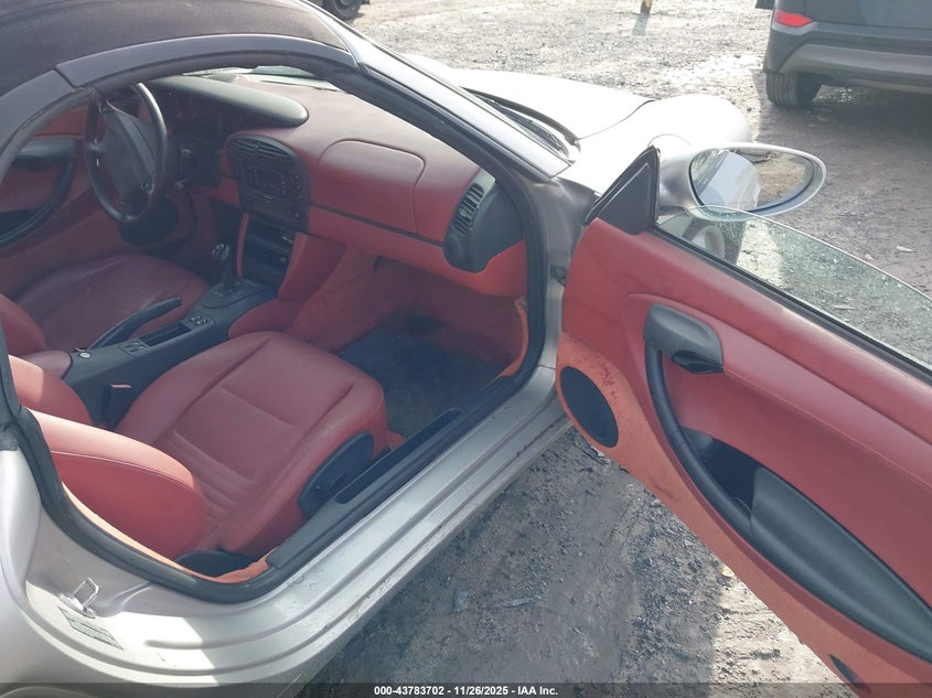 1997 Porsche Boxster VIN: WP0CA2988VS622999 Lot: 43783702