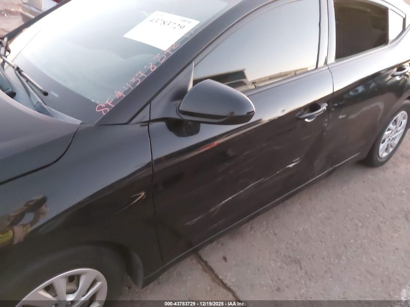 2019 Hyundai Elantra Se VIN: 5NPD74LF1KH443316 Lot: 43783729