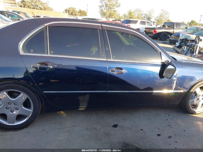 2005 Lexus Ls 430 VIN: JTHBN36F755022125 Lot: 43783739