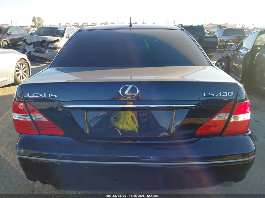 2005 Lexus Ls 430 VIN: JTHBN36F755022125 Lot: 43783739