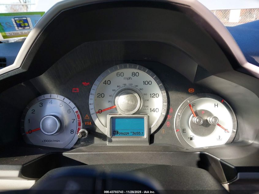 2009 Honda Pilot Touring VIN: 5FNYF48899B024394 Lot: 43783743