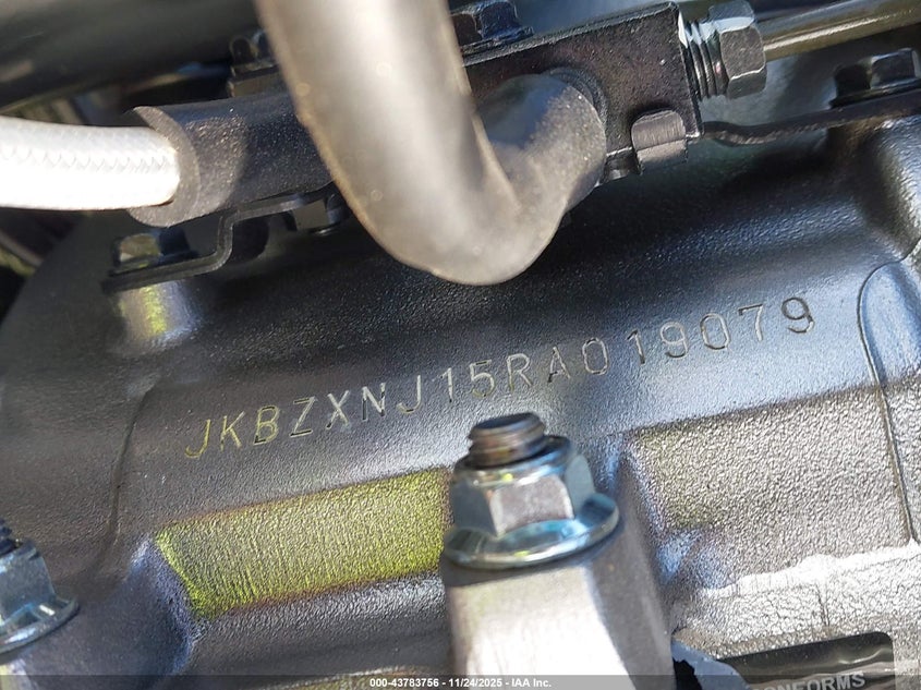 2024 Kawasaki Zx1400 J VIN: JKBZXNJ15RA019079 Lot: 43783756