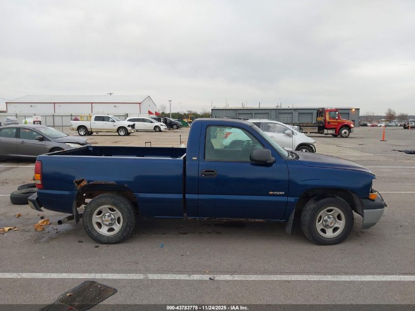 2001 Chevrolet Silverado 1500 VIN: 1GCEC14W01Z240681 Lot: 43783778