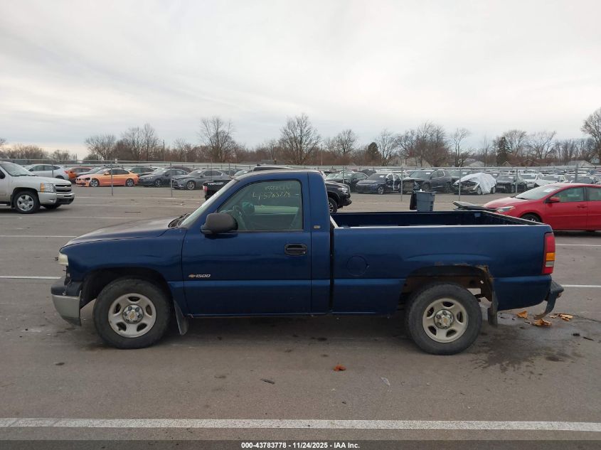 2001 Chevrolet Silverado 1500 VIN: 1GCEC14W01Z240681 Lot: 43783778