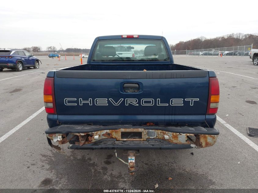 2001 Chevrolet Silverado 1500 VIN: 1GCEC14W01Z240681 Lot: 43783778