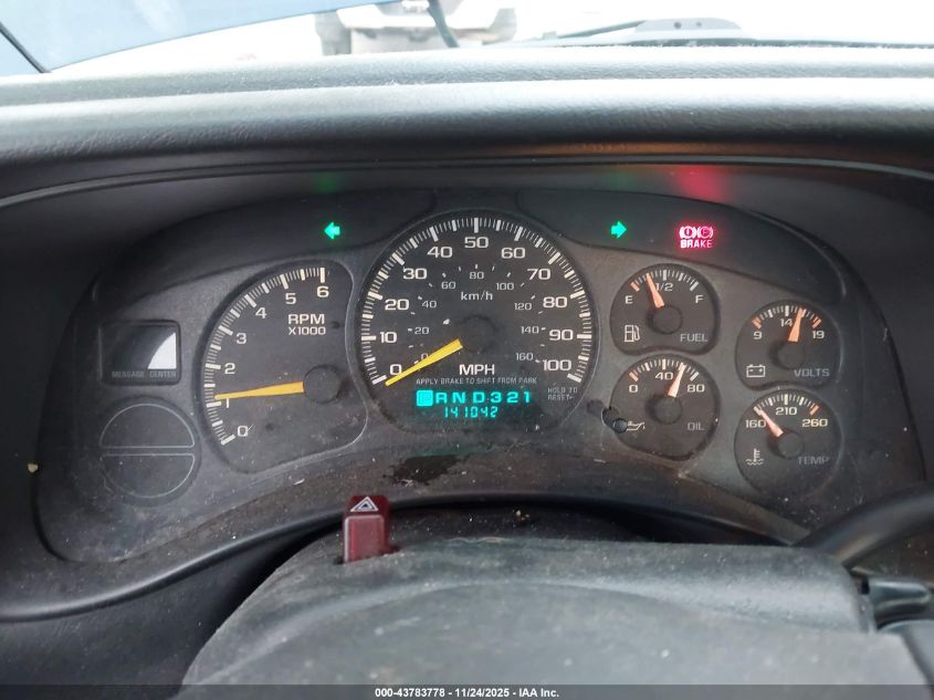 2001 Chevrolet Silverado 1500 VIN: 1GCEC14W01Z240681 Lot: 43783778