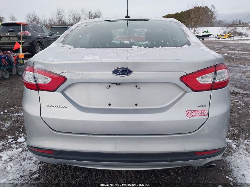 2016 Ford Fusion Se VIN: 1FA6P0H77G5105497 Lot: 43783790